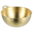 thumbnail image 1 of FELTECHELECTR Bol Para Ensalada Dorado De Acero Inoxidable Reutilizable Ideal Para Servir Y Almacenar, 1 of 8