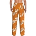 thumbnail image 3 of Daiia Hello Fall Men's Sleep Pant with Pockets and Drawstring,Pajama Pants-Small, 3 of 9