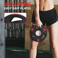 thumbnail image 5 of FlexWave 2-Inch Olympic Cast Iron Weight Plates，Multiple Sizes & Set Options, for Strength Training & Weightlifting, 5 of 9