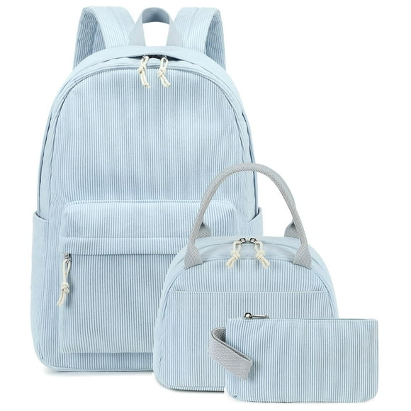 Set de Mochila Escolar Bluboon 30x16.5x43 cm con Lonchera