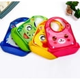 thumbnail image 2 of Cartoon baby PVC three-dimensional bib Increase baby bib Waterproof silicone children's dinner pocket, 2 of 4