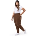 thumbnail image 2 of Terra & Sky Women's Plus Size Fleece Sweatpants, Sizes 0X-4X, 2 of 4