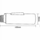 thumbnail image 4 of Universal G 1/2 kitchen mixer head, tap Hand shower spare part, spray setting Shower head for bathroom kitchen mixer tap, 4 of 4