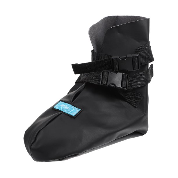 Cubrepiés impermeable de yeso para pie y tobillo tras cirugía por fractura.