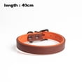 thumbnail image 2 of Juego de collar para mascotas Collar ajustable de cuero para cuellos de perros pequeños y medianos MFZFUKR CPB-US-YY123-2, 2 of 5