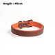 thumbnail image 2 of Juego de collar para mascotas Collar ajustable de cuero para cuello de perro pequeño mediano grande, 2 of 5