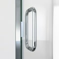 thumbnail image 3 of DreamLine SDA233W720VMX01 Alliance Swing 33" W x 72 5/8" H Semi-Frameless Swing Shower Door in Chrome and Clear Glass, 3 of 5