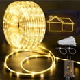 thumbnail image 1 of Luz de Cuerda KNONEW 100 m 1000 LED Impermeable 8 Modos, 1 of 9