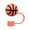 Orange, variant on Easter 1pcs Straw Covers Cap Compatible With 20 30&40 Oz Tumbler Cups Straw Topper Fits 0.4In Reusable Baseball Basketball Soccer Silicone Straw Tips Lids Do Not Bend Photo Pencil for Classroom T