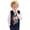 Baseball Pattern, variant on Camo Explorer Pocket Print Polyester Fabric Boys Formal Suit Vest Non Shrink V Neck Kids Stylish Formal Vest for Young Boys