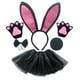 thumbnail image 5 of Diadema con orejas de conejo de Pascua, diadema de conejito de Halloween, horquilla para el pelo con forma de conejo blanco para niños y adultos, 5 of 6