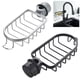thumbnail image 2 of Soporte de esponja para grifo de cocina, organizador de cesta Caddy para fregadero de cocina de acero inoxidable, estante de almacenamiento para grifo de ducha y baño, 2 of 5