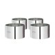thumbnail image 1 of Kuchenprofi 4-Piece 3-Inch Food prep/Plating/Forming Rings in 18/10 Stainless Steel Küchenprofi NA, 1 of 5