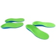 thumbnail image 3 of 2 pares de plantillas ortopédicas acolchadas para zapatos con soporte para el arco plantillas de zapatos de espuma de PU para hombres y mujeres 24 cm 38 tamaño azul verde YUNYI BRAND  Deportes, 3 of 8