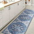 thumbnail image 5 of JONATHAN Y WASHABLE 2 x 8 Runner Rug, Maris Ornate Medallion - Blue/Navy, WSH109B-28, 5 of 5