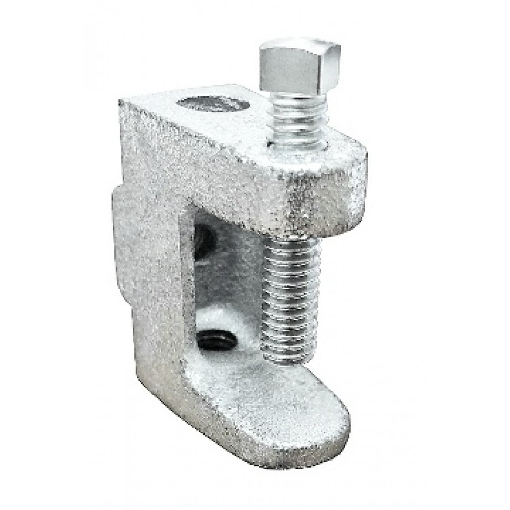 5 Pcs, Reversible Beam Clamp w/3/4 In. Jaw Opening & 1/420 Threaded