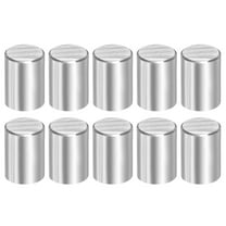 Uxcell 10 Pcs 12 mm x 15 mm Dowel Pins, 316L Stainless Steel Cylindrical Dowel Pins Shelf Support Peg Pin Rod Fasten Elements Metal Shelf Pegs Silver Tone