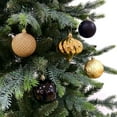 thumbnail image 4 of Holiday Time 45 Count Shatterproof Ornaments-Black/Gold, 4 of 5