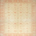 thumbnail image 1 of Ahgly Company Machine Washable Indoor Square Abstract Khaki Gold Area Rugs, 5' Square, 1 of 7