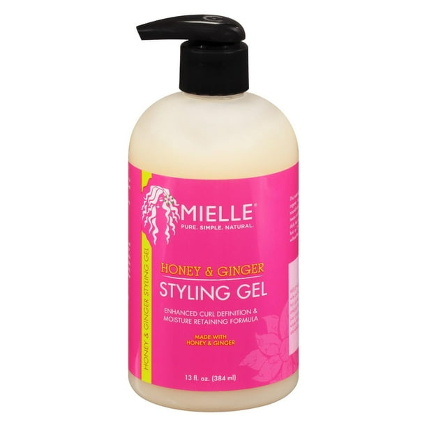 Mielle Organics Styling Gel, Honey & Ginger 13 Fl Oz Bottle