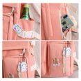 thumbnail image 1 of Bolsa 5 unids/set mochila de mujer moda Casual mochilas escolares lona para vacaciones (rosa) Likrtyny Para Estrenar, 1 of 9