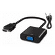thumbnail image 1 of Adaptador Convertidor BLOOSOM HDMI a VGA con Cable de Audio 3.5mm, 1 of 4