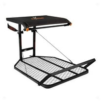 Big Game Captain Hang-On Treestand, Lightweight Steel Construction with 14 x 8 in. -Back Flex-Tek Seat, 300 lbs Weight Rating