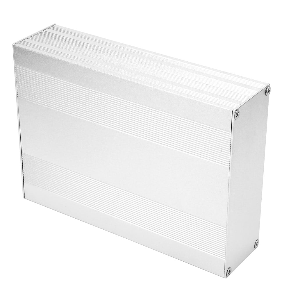 Aluminum Enclosure PCB Instrument Cooling Box Electronic Project Case 54*145*200mm