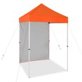 thumbnail image 5 of EAGLE PEAK 5 x 5 ft Straight Leg Outdoor Portable Canopy Tent with One Removable Sunwall,Orange, 5 of 11