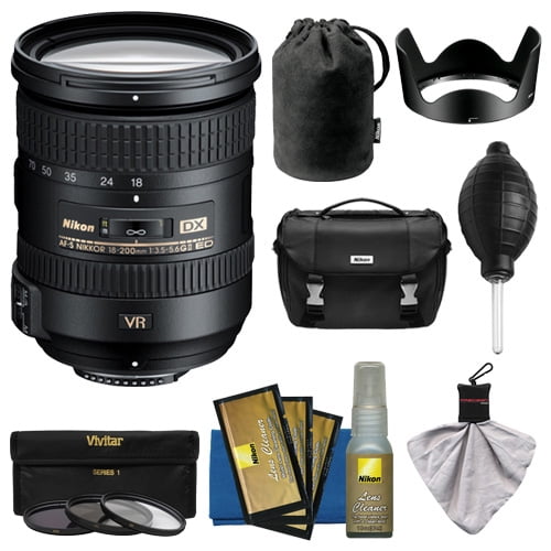Medium Neoprene Soft Lens Pouch For Nikon 16-85mm f//3.5-5.6G ED VR AF-S DX Nikkor Lens Nikon AF-S NIKKOR 24-85mm f//3.5-4.5G ED VR Lens Nikon 17-55mm f//2.8G ED-IF AF-S DX Lens /& More
