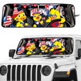 thumbnail image 1 of Parasol para parabrisas DaisyInner compatible con Jeep Jk Jku Jl Jl, 1 of 6