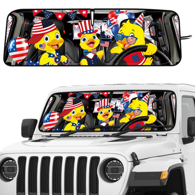 Parasol para parabrisas DaisyInner compatible con Jeep Jk Jku Jl Jl