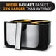 thumbnail image 3 of Gourmia Air Fryer Black (8 Quart), 3 of 5