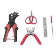 thumbnail image 2 of Leather Hole Puncher Kit, Professional Leather Hole Puncher Kit Convenient Practical  For Fabrics, 2 of 8