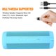 thumbnail image 5 of Altavoz Bluetooth portátil para acampar al aire libre, senderismo, inalámbrico, impermeable, estéreo, altavoz de música, azul Inevent EL5149-02, 5 of 6