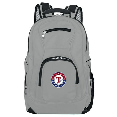 - MLB Texas Rangers Gray Premium Laptop Backpack