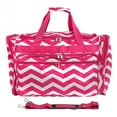 thumbnail image 2 of World Traveler 19-inch Carry-On Shoulder Duffel Bag - Black White Chevron, 2 of 5