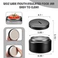 thumbnail image 4 of Tarro térmico para sopa BOSEDSANG, aspiradora aislante de 400 ml, 4 of 7