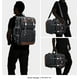 thumbnail image 2 of Mochila de viaje WITZMAN Canvas para hombre con portátil de 17 pulgadas, color negro, 2 of 8
