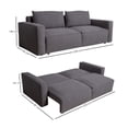 thumbnail image 2 of Ilios Innova | Sofá Cama Moderno con Relleno de Espuma | Tela de Poliéster | Estructura de Madera, 2 of 9