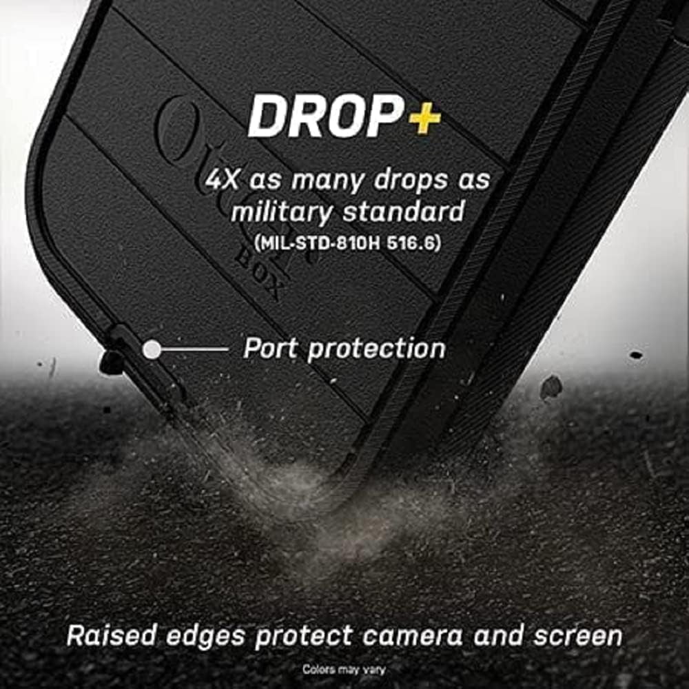 OtterBox iPhone 13 Pro Max & iPhone 12 Pro Max (Only) - Defender Series Pro Case - Hunter Green - Case Only - Screenless Edition - Non-Retail Packaging