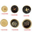4 Pcs Airport Jackets Pants Buttons Sewing Buttons Alloy Buttons Easy ...