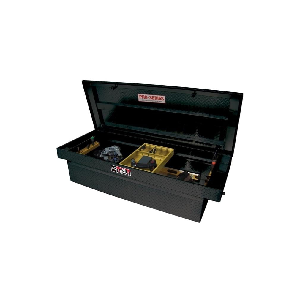 Brute Tool Boxes Black Textured/Standard Full Lid Full Size Truck