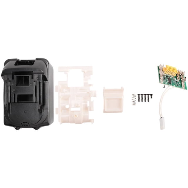 para 18V BL1850 BL1830 Kit de Caja de BateríA Reemplazo, Caja de BateríA de Herramienta EléCtrica (Sin BateríA)