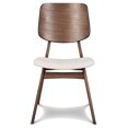 thumbnail image 3 of Drevy -Century Modern Oscar Oval Back Dining Chair, Set of Two, Walnut Brown, 3 of 8