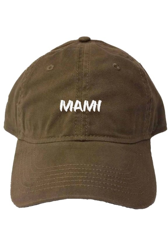 Adult Mami Embroidered Deluxe Dad Hat