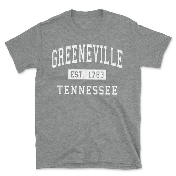 Greeneville Tennessee Classic Established Men's Cotton T-Shirt