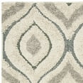 thumbnail image 5 of SAFAVIEH Florida Declan Geometric Swirls Shag Area Rug, Cream/Light Blue, 8' x 10', 5 of 6