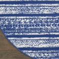 thumbnail image 5 of Nourison Whimsicle Bohemian Eclectic Navy Ivory 5' x round Area Rug, (5' Round), 5 of 9