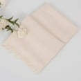 thumbnail image 3 of Lightweight Solid Cotton Linen Scarf Large Long Gauze Beach Wrap Shawl 78 Inches- One Size Fits Most, Beige, 3 of 6